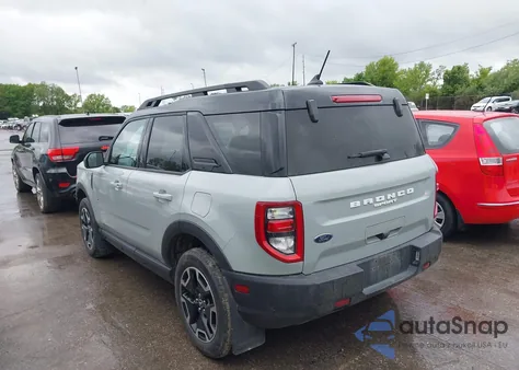 2023 Ford Bronco Sport Outer Banks из США, поврежденный, VIN 3FMCR9C6XPRD79988